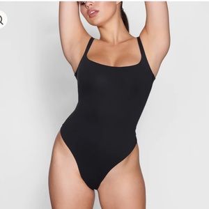 SKIMS square neck bodysuit